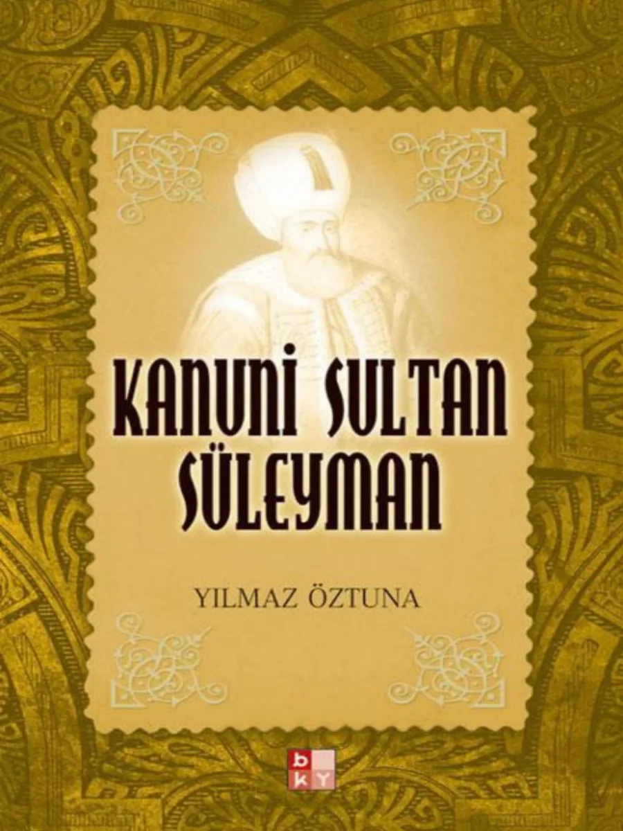 Kanuni Sultan Süleyman kitap kapağı