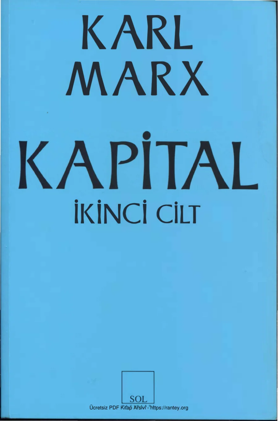 Kapital Cilt 2 kapak görseli