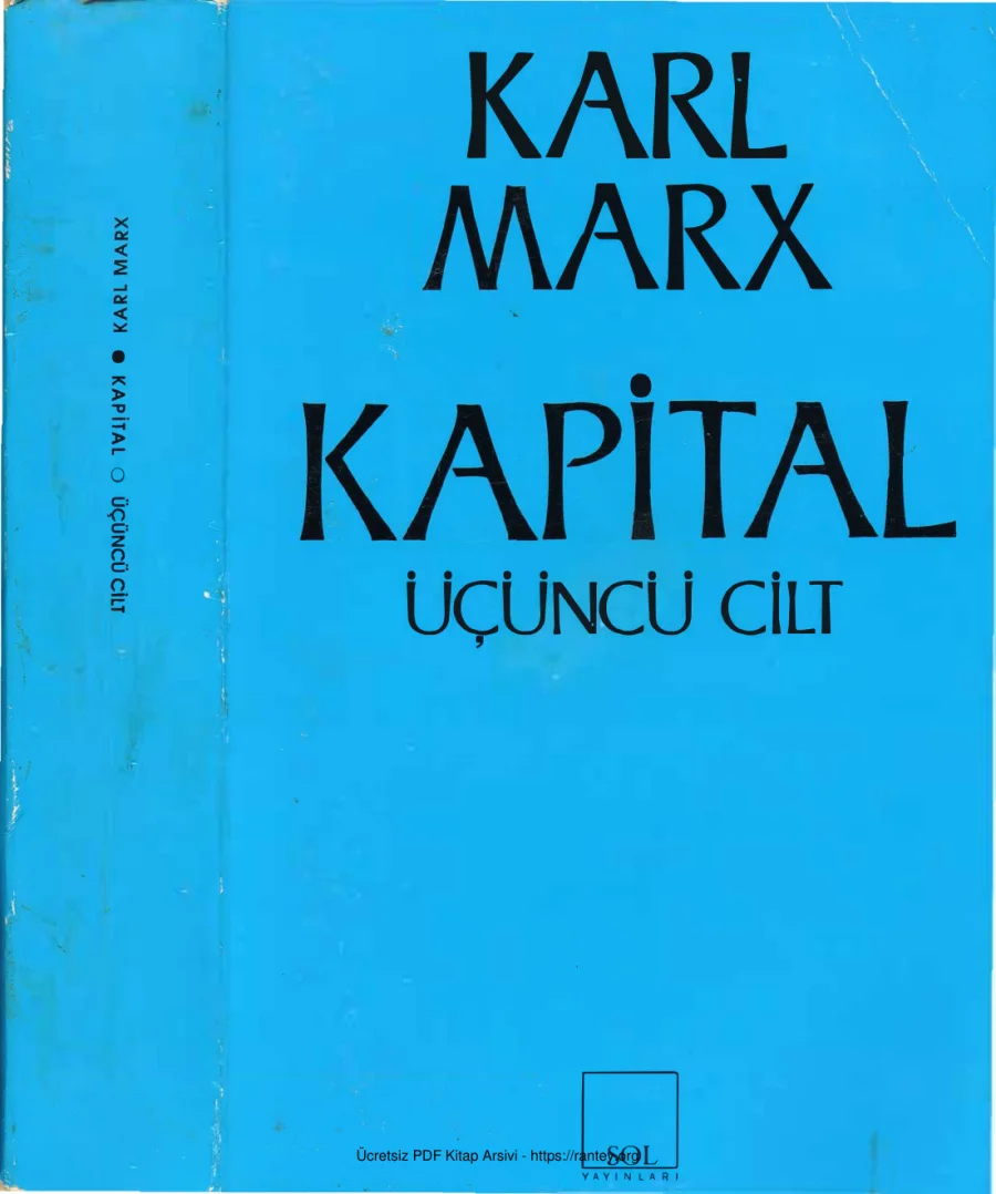 Kapital Cilt III kapak görseli