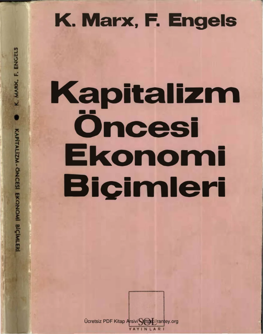 Kapitalizm Öncesi Ekonomi Biçimleri kapak görseli