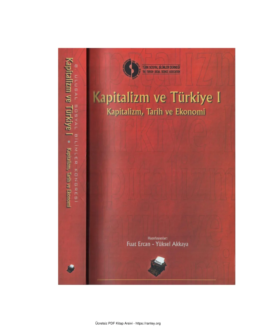 Kapitalizm ve Türkiye I kapak görseli
