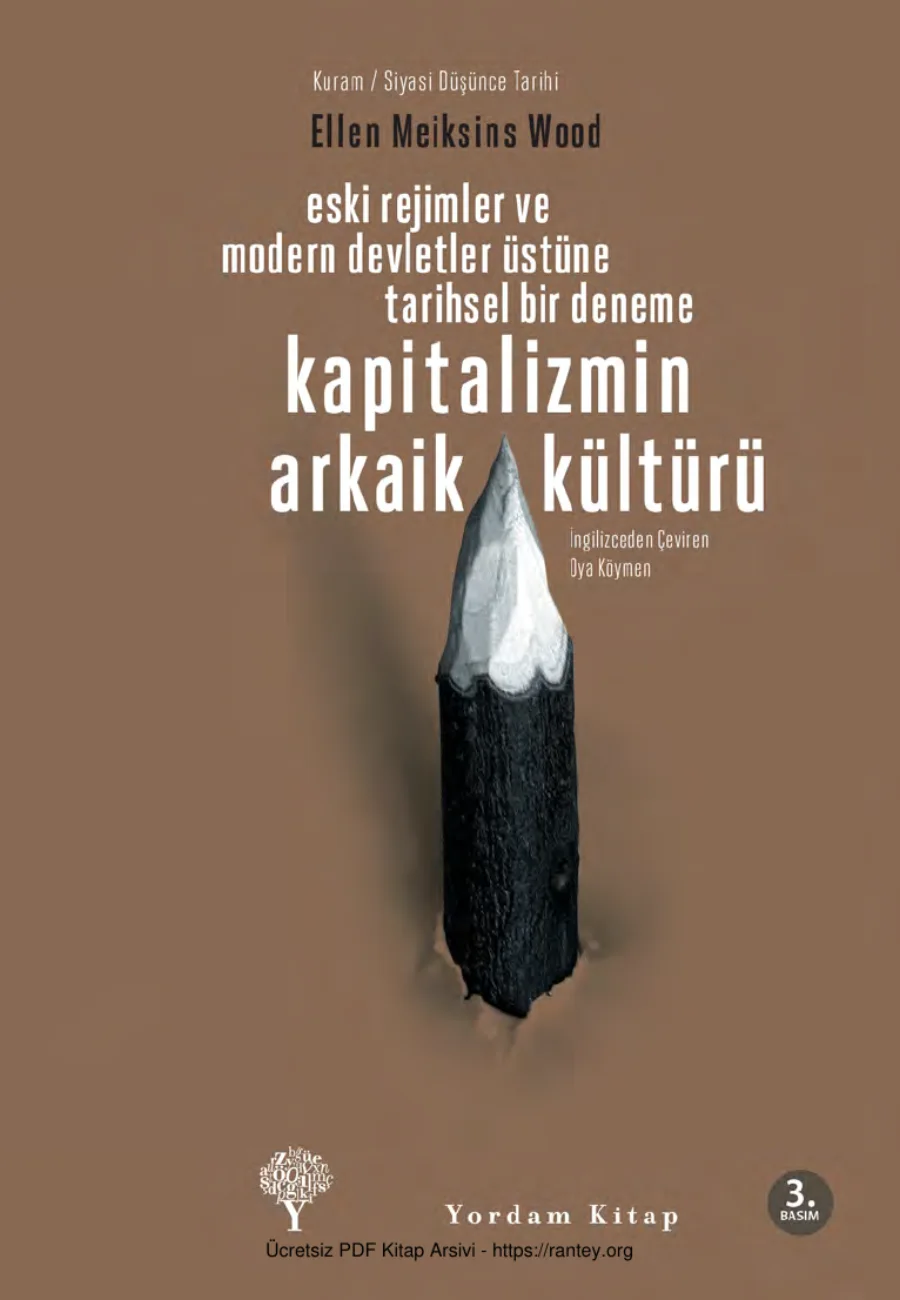 Kapitalizmin Arkaik Kültürü kapak görseli