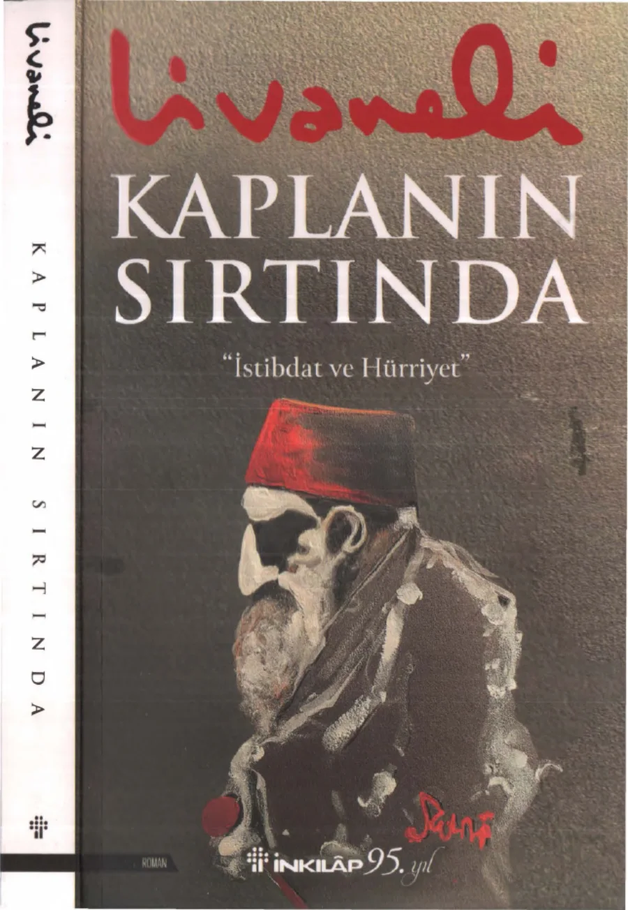 Kaplanın Sırtında kitap kapağı