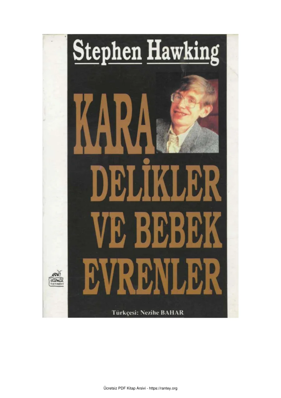 Kara Delikler ve Bebek Evrenler kapak görseli
