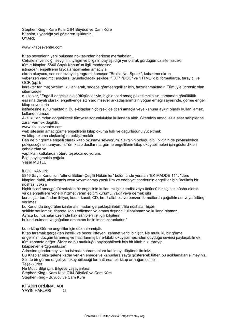 Kara Kule 4 Buyucu Ve Cam Kure kapak görseli