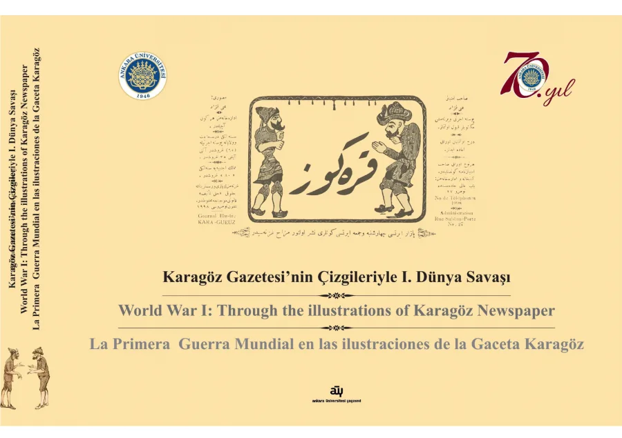 Karagöz Gazetesinin Çizgileriyle I Dünya Savaşı kapak görseli