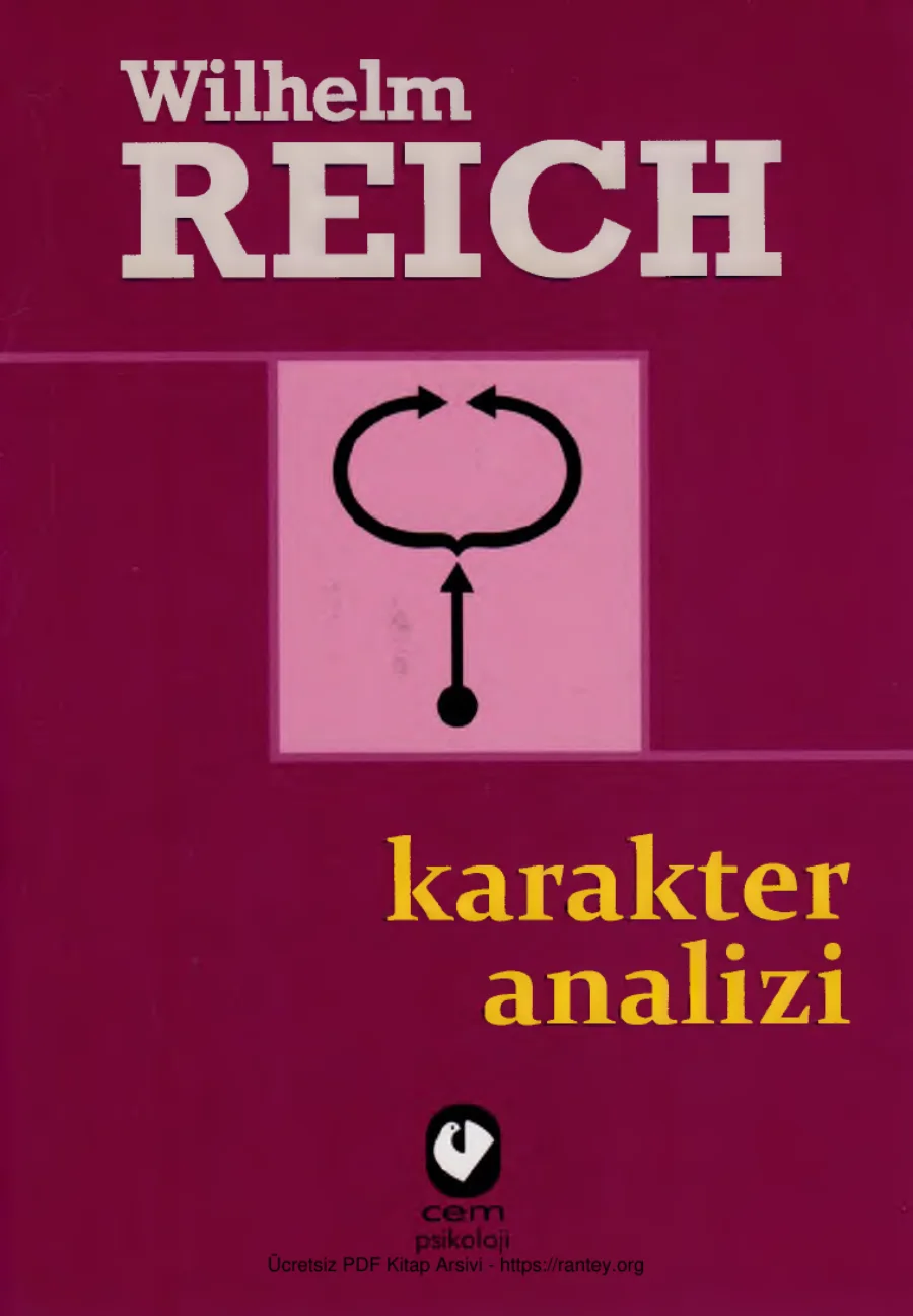 Karakter Analizi Cem Yayınevi kapak görseli