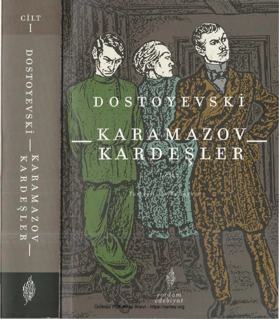 Karamazov Kardeşler Cilt I kapak görseli