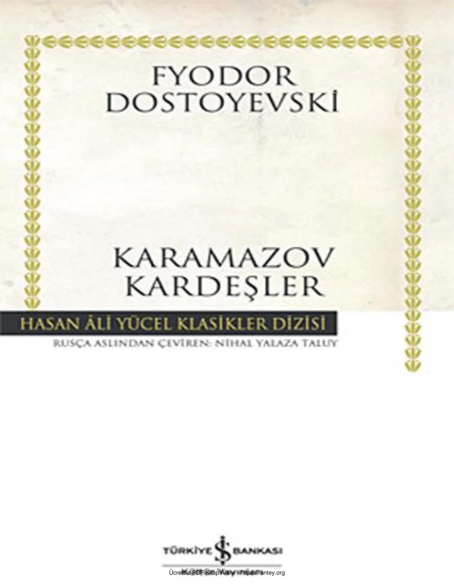 Karamazov Kardeşler kapak görseli