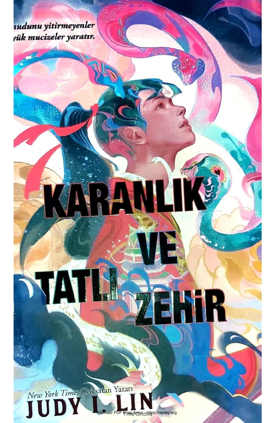 Karanlık ve Tatlı Zehir Judy I Lin kapak görseli