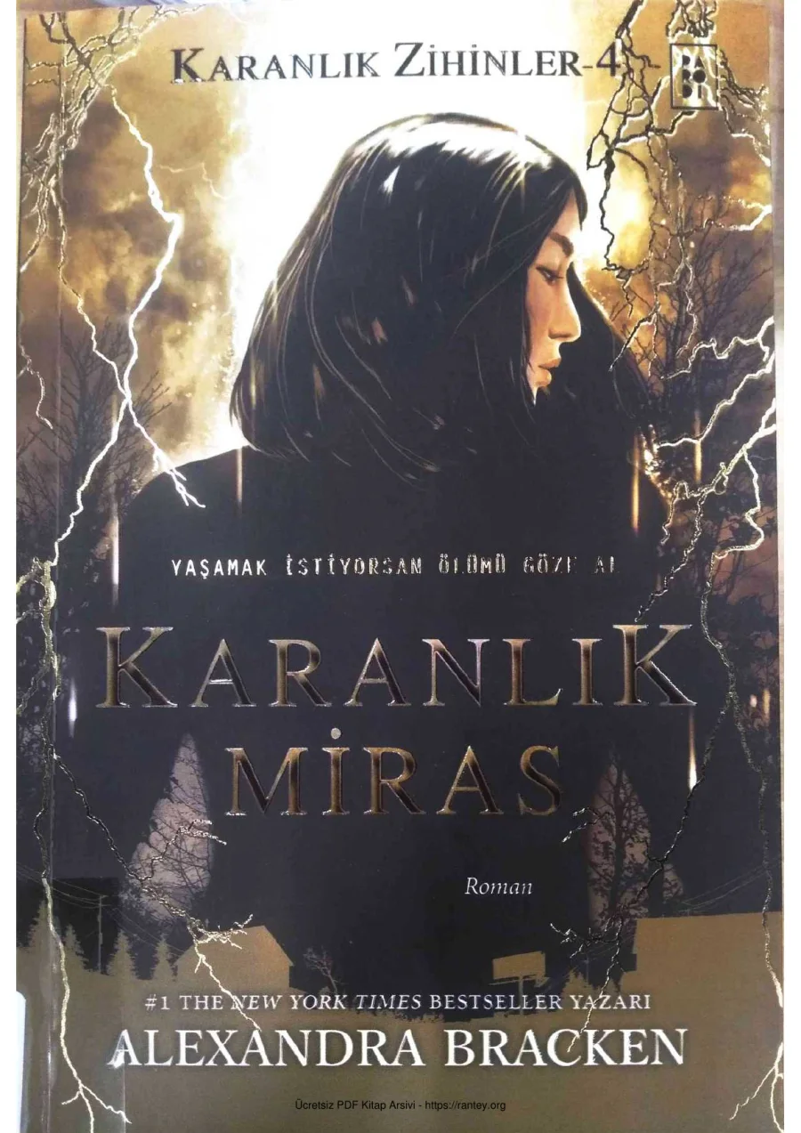 karanlık zihinler 4 Karanlık Miras Alexandre Bracken kapak görseli