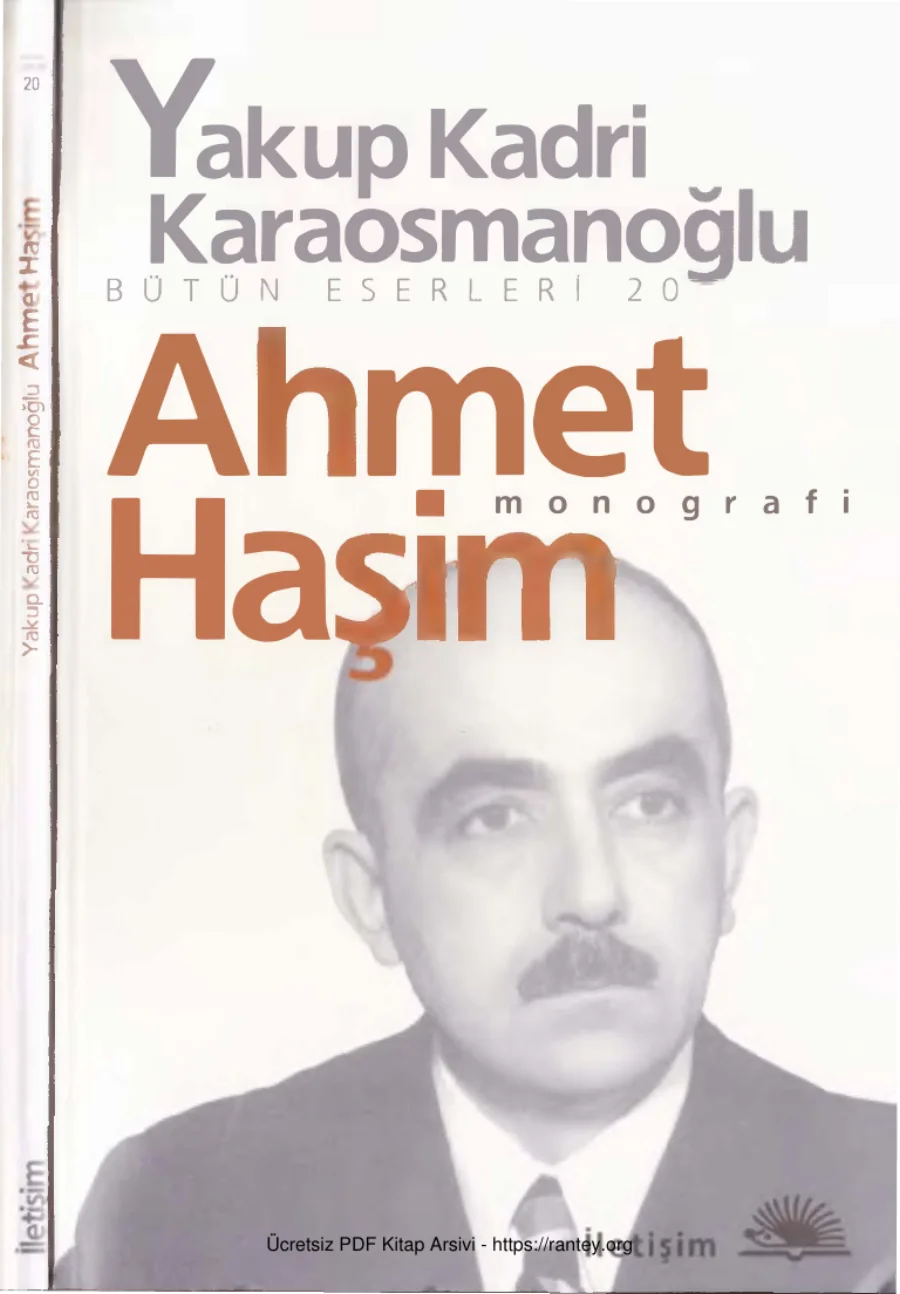 Karaosmanoğlu Ahmet Haşim Monografi İletişim Yayınları kapak görseli