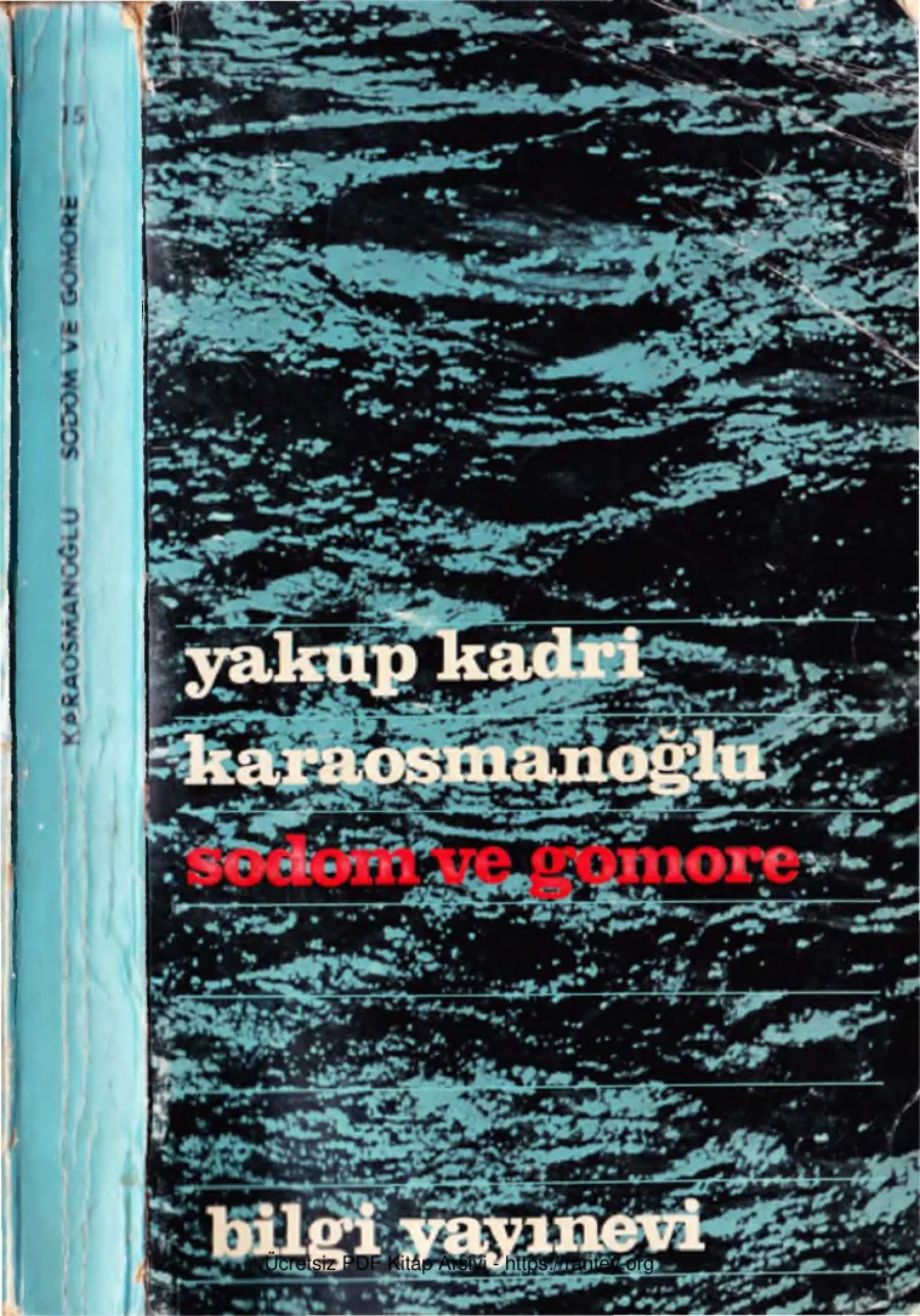 Karaosmanoğlu Sodom ve Gomore Bilgi Yayınevi kapak görseli