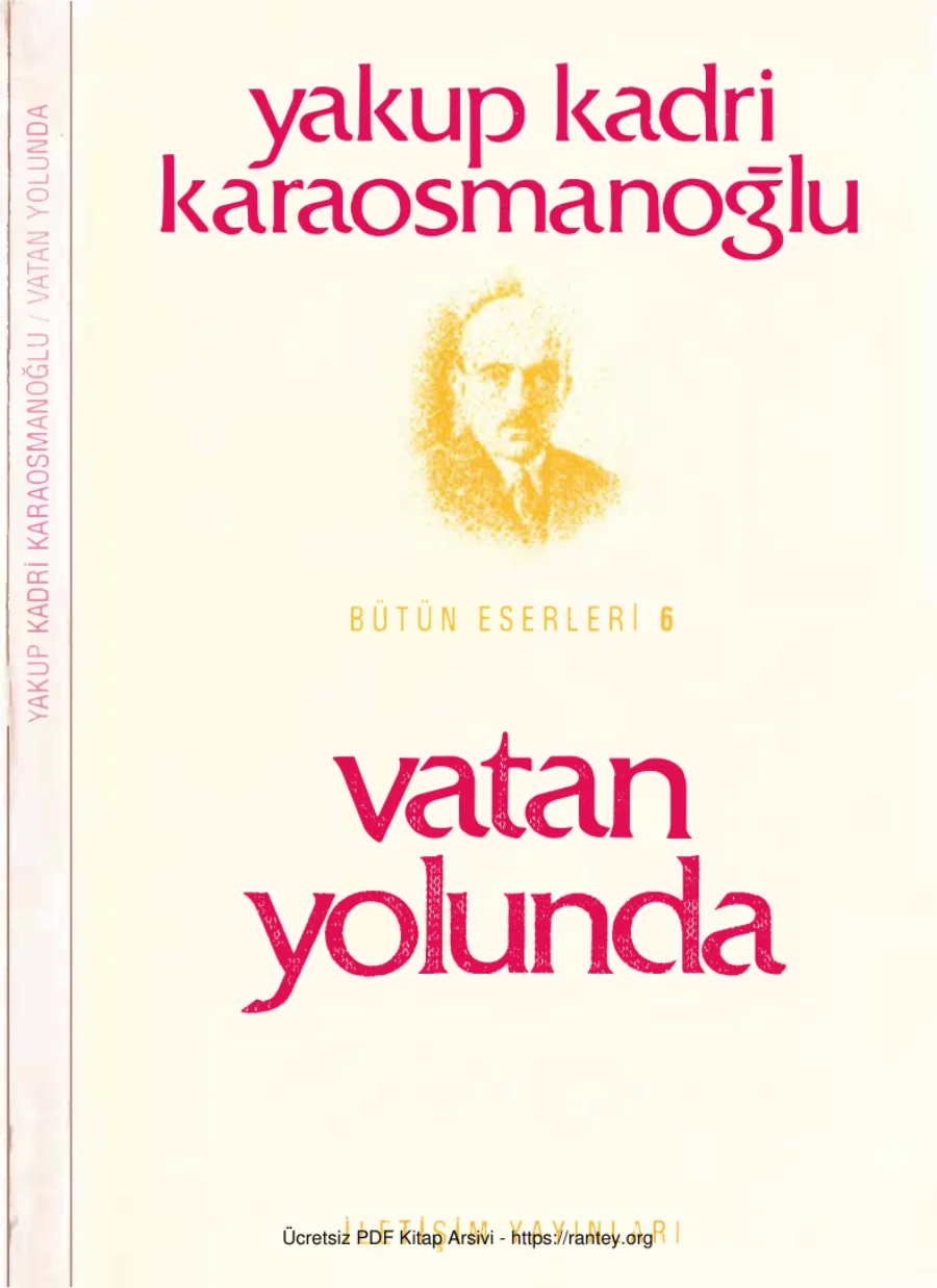 Karaosmanoğlu Vatan Yolunda İletişim Yayınları kapak görseli