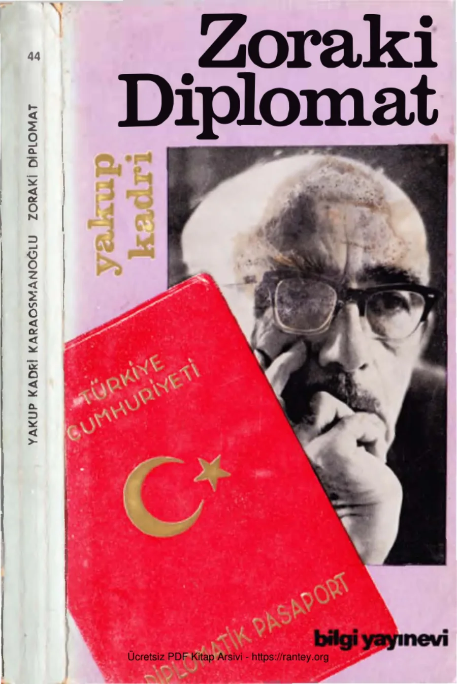 Karaosmanoğlu Zoraki Diplomat Bilgi Yayınevi kapak görseli