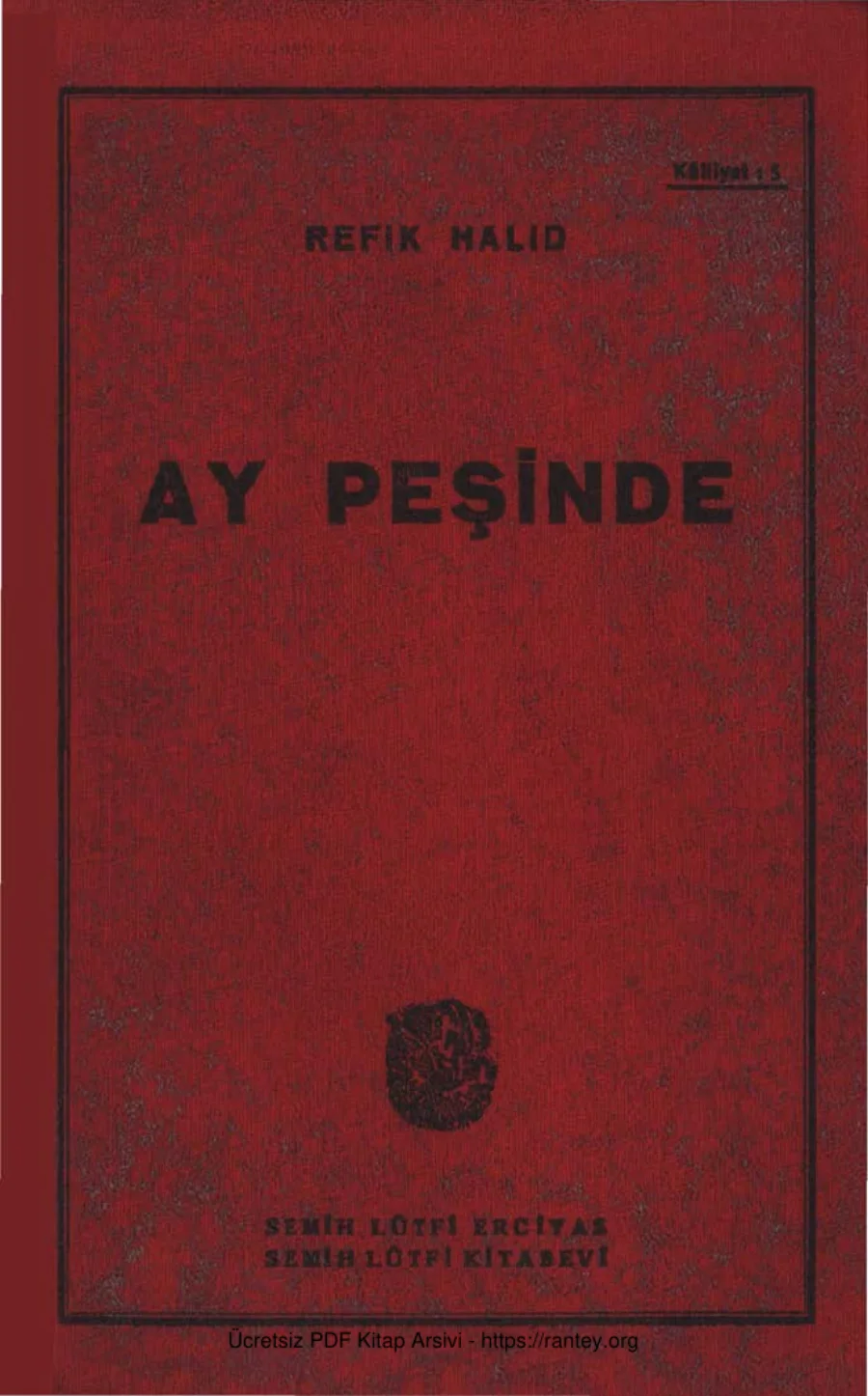 Karay Ay Peşinde Inkılap Yayınları kapak görseli