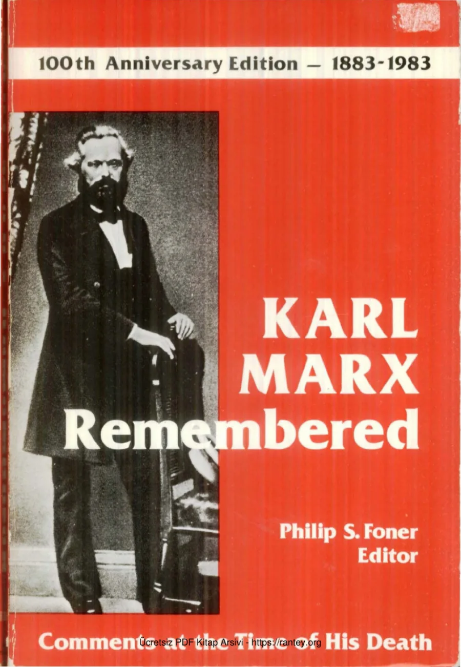Karl Marks Remembered kapak görseli