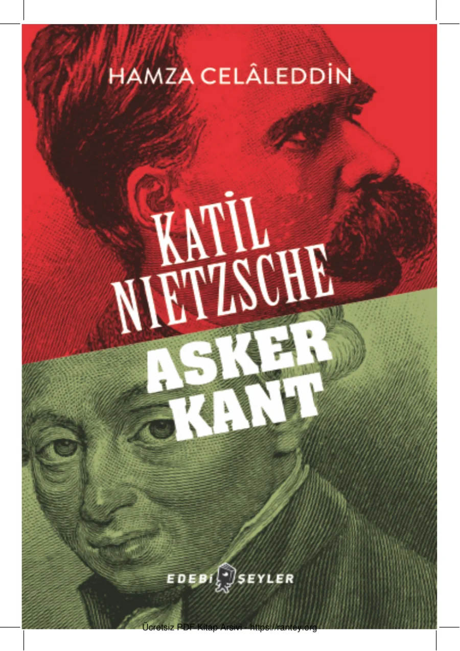 Katil Nietzsche Asker Kant Edebi Şeyler Yayınları kapak görseli