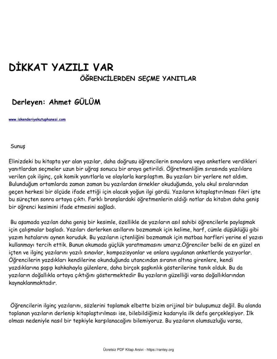 KayhanTuncoz DikkatYaziliVar kapak görseli