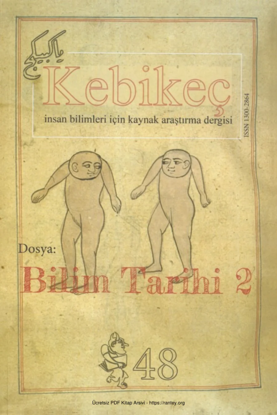 Kebikeç Sayı 048 Bilim Tarihi 2 2019 kapak görseli