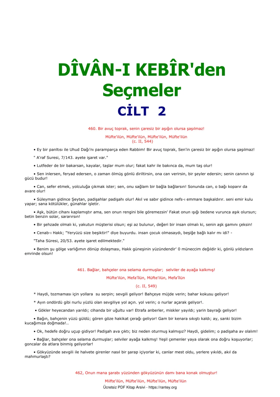 Kebirden Secmeler Cilt 2 kapak görseli
