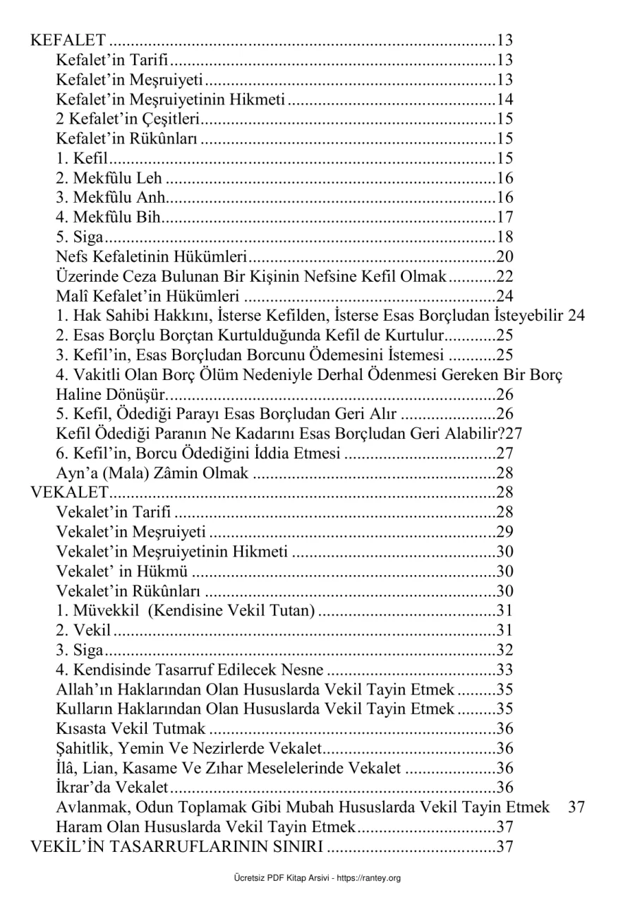 KEFALET CİLT 4 Ebu Abdulmumin Tekin Mıhçı kapak görseli