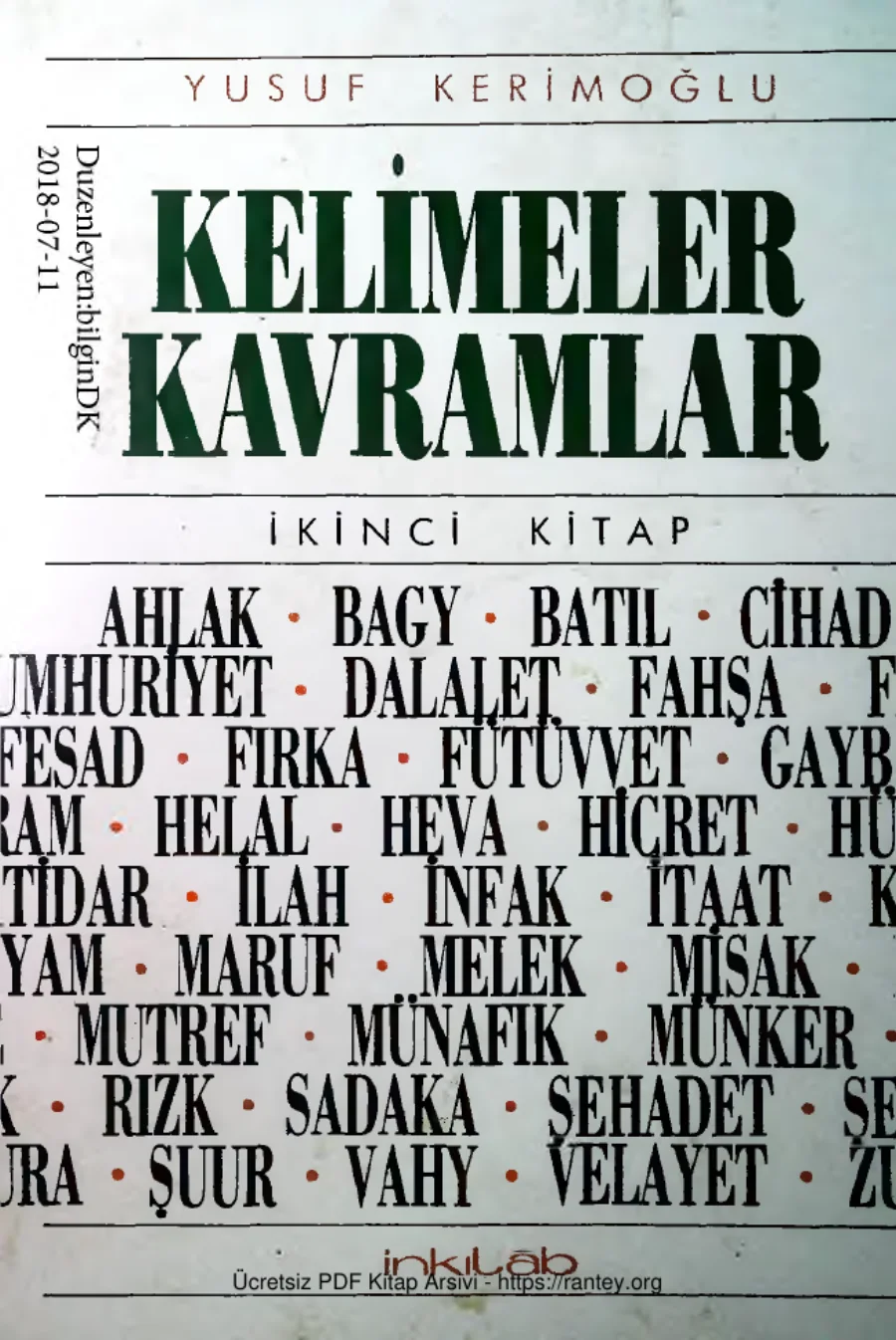 Kelimeler Kavramlar2 kapak görseli