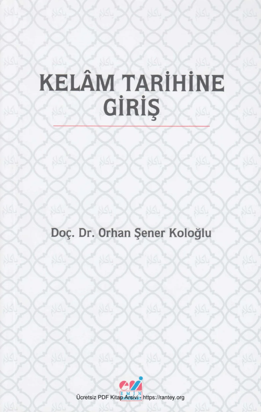 Kelm Tarihine Giriş kapak görseli