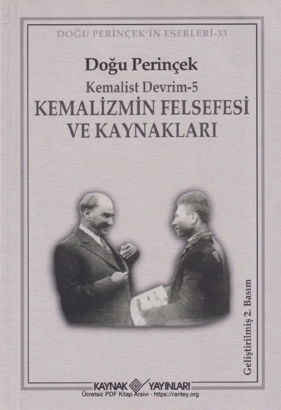 Kemalist Devrim 5 Kemalizmin Felsefesi ve Kaynakları kapak görseli