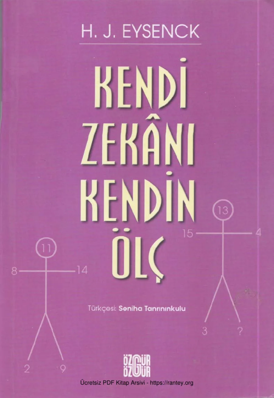 Kendi Zekanı Kendin Ölç kapak görseli