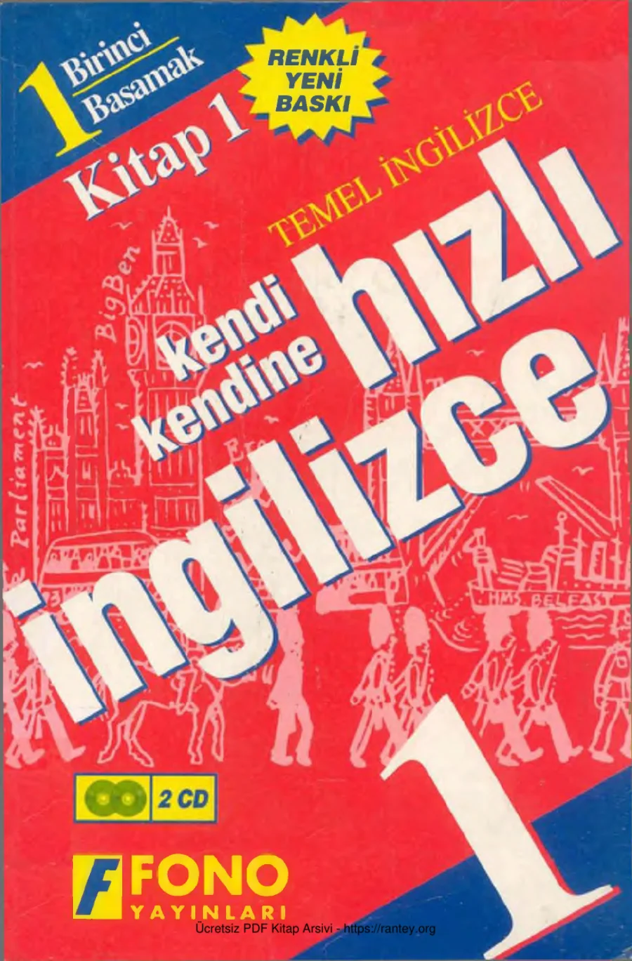 Kendine Hızlı İngilizce Birinci Basamak Kitap 1 kapak görseli