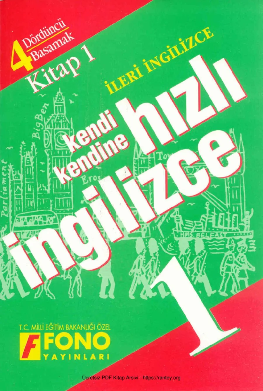 Kendine Hızlı İngilizce Dördüncü Basamak Kitap 1 kapak görseli