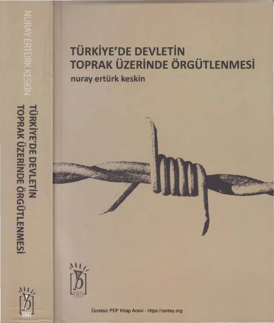 Kesgin Türkiyede Devletin Toprak Üzerinde Örgütlenmesi kapak görseli