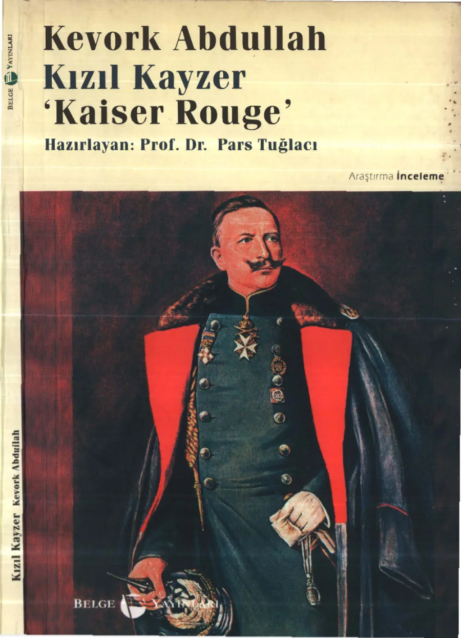 Kevork Abdullah Kızıl Kayzer Kaiser Rouge kapak görseli