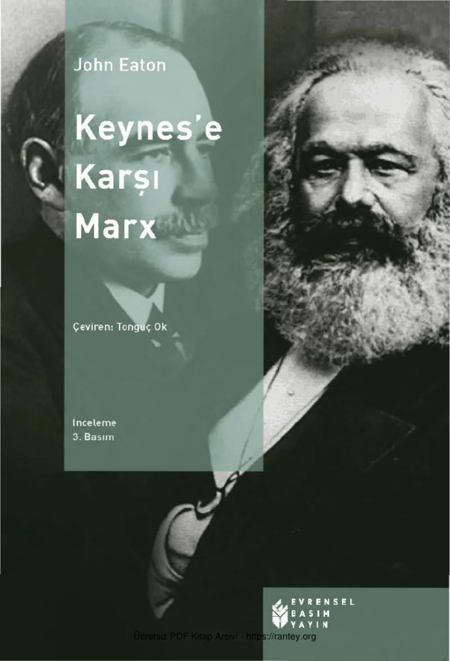 Keynes'e Karşı Marx kapak görseli