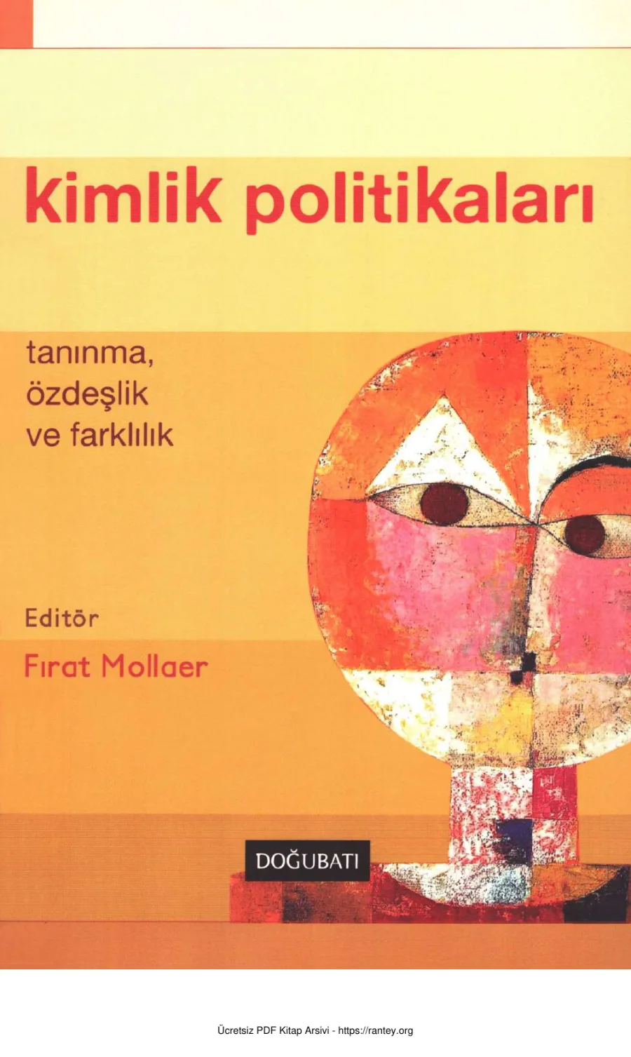 Kimlik Politikaları Özdeşlik Tanınma ve Farklılık kapak görseli