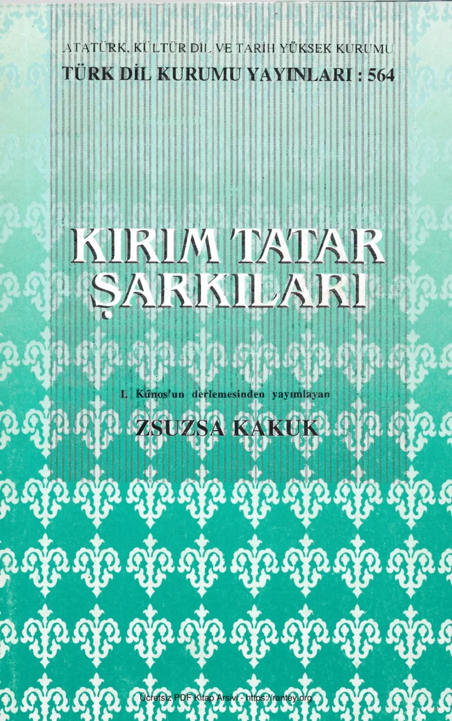 Kırım Tatar Şarkıları kapak görseli