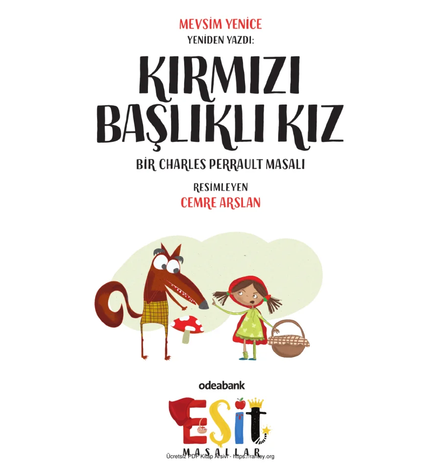Kırmızı Başlıklı Kız kapak görseli