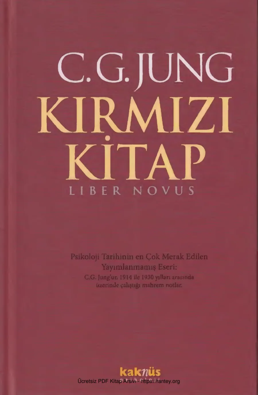 Kırmızı Kitap Liber Novus kapak görseli