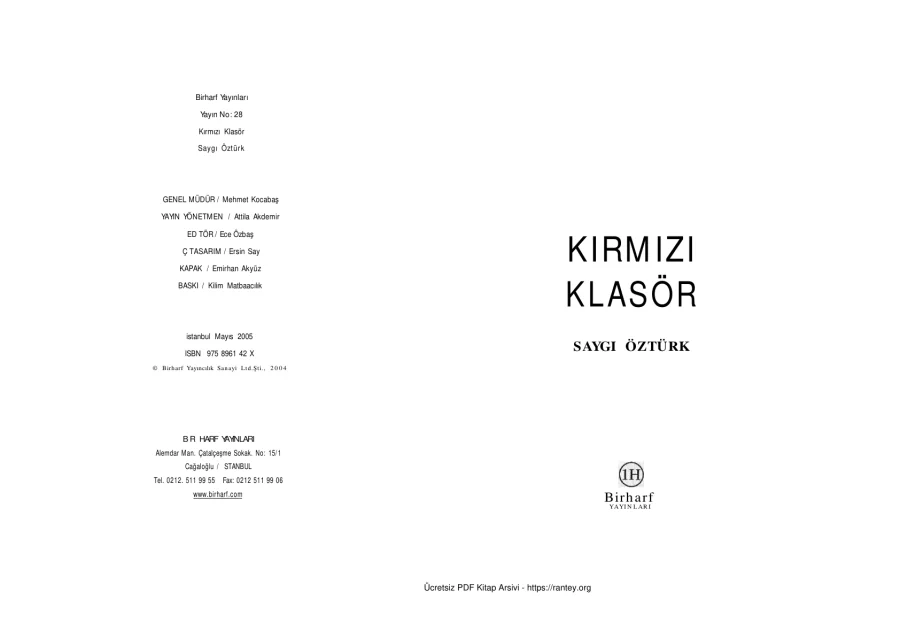Kirmizi Klasor kapak görseli