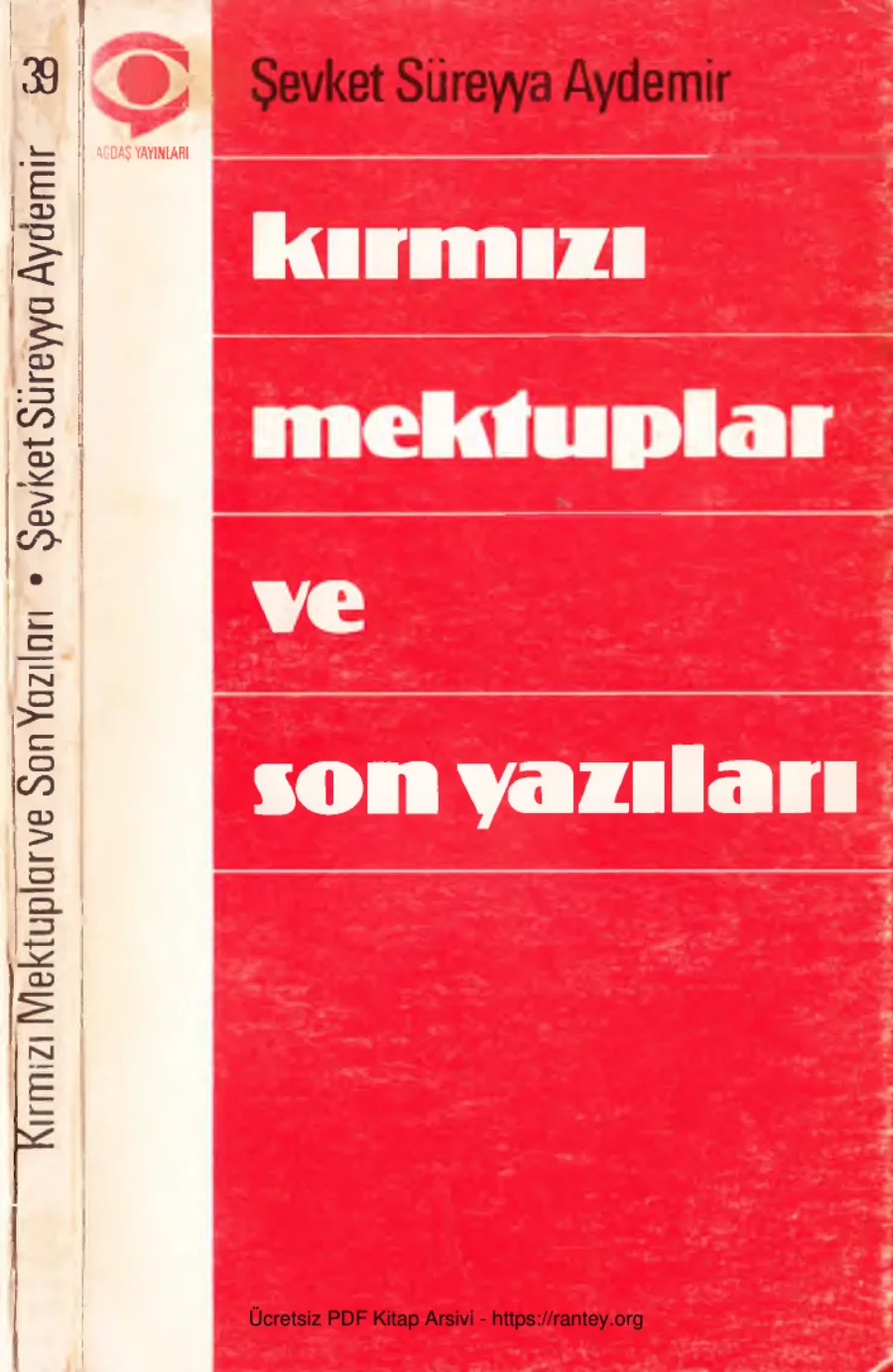 Kırmızı Mektuplar ve Son Yazıları kapak görseli