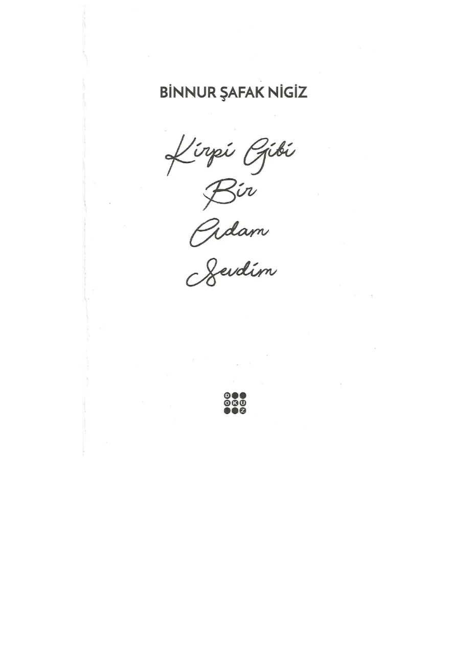 Kirpi Gibi Bir Adam Sevdim PDF kapak görseli