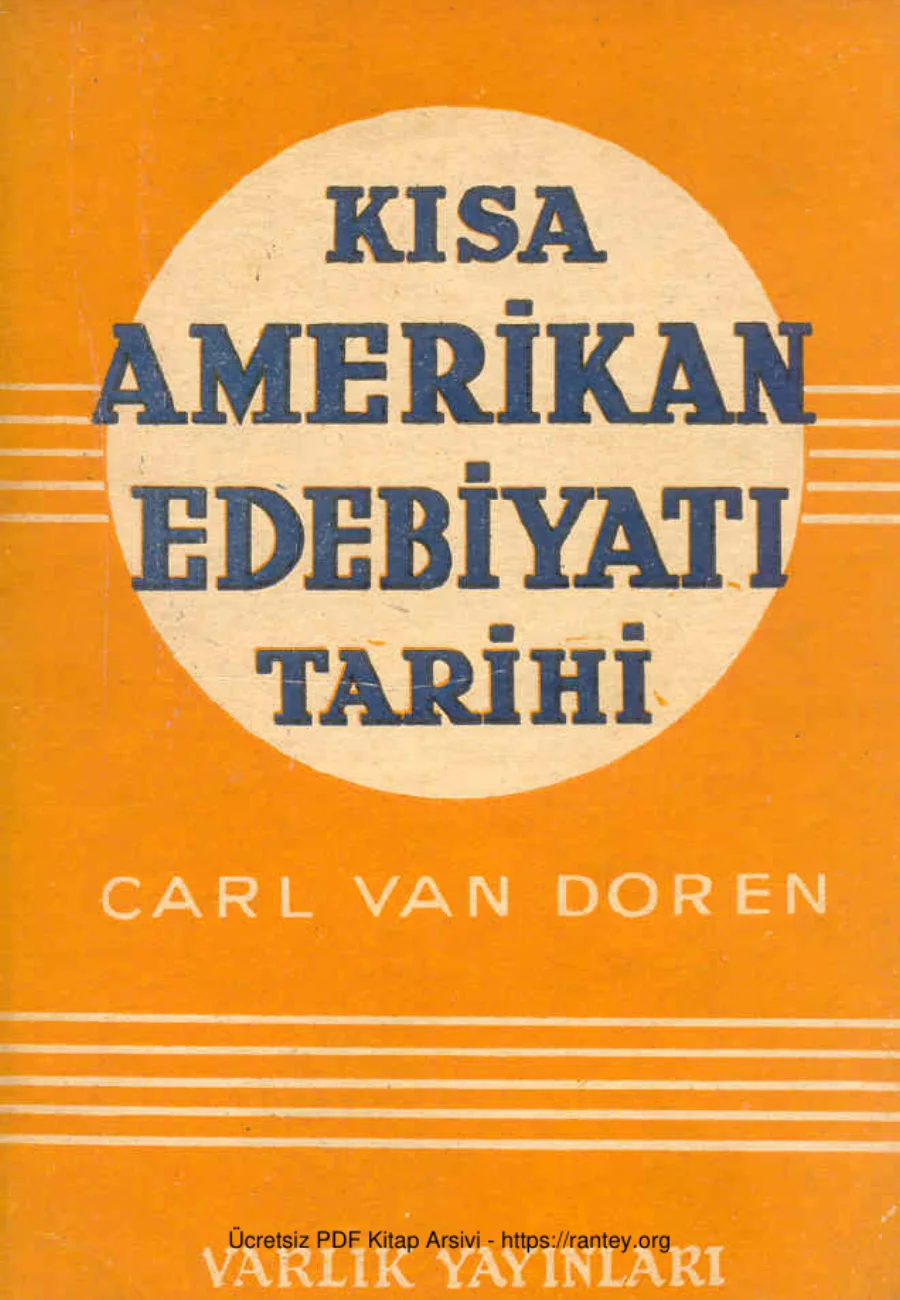 Kısa Amerikan Edebiyat Tarihi kapak görseli