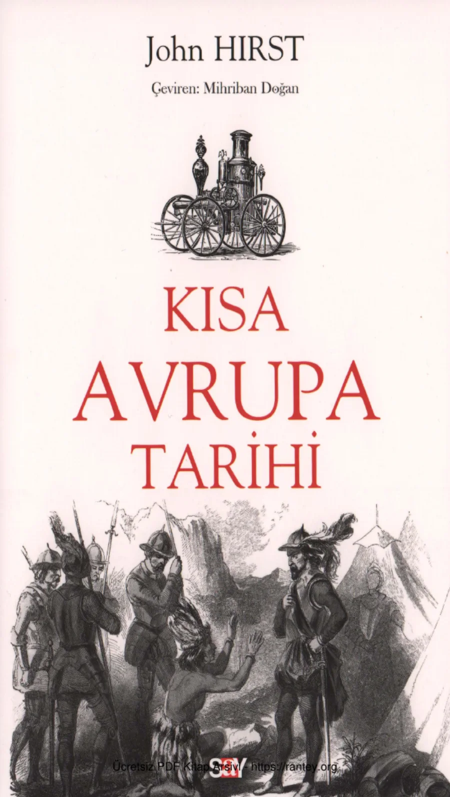 Kısa Avrupa Tarihi Say Yayınları kapak görseli
