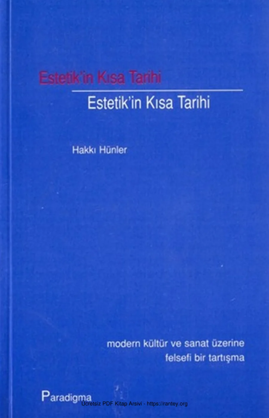 Kısa Tarihi kapak görseli
