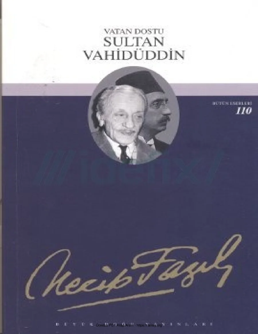 Kısakürek Sultan Vahidüddin kapak görseli
