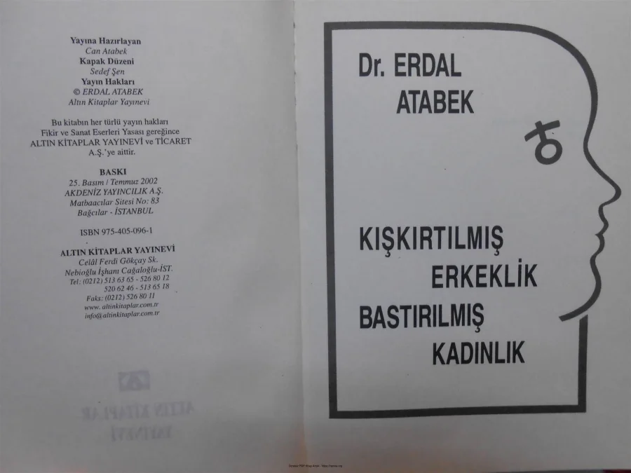 Kışkırtılmış Erkeklik Bastırılmış Kadınlık kapak görseli