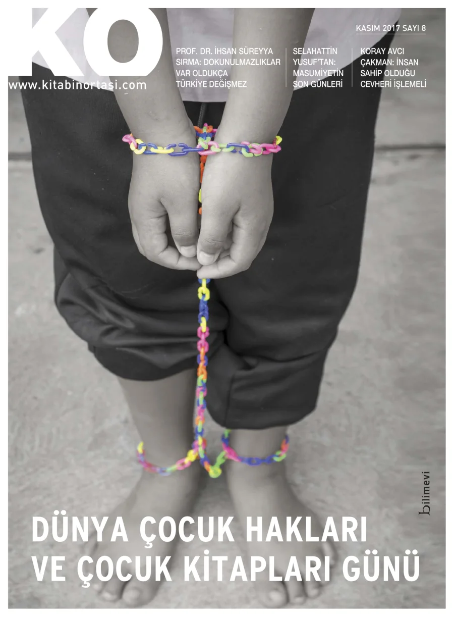 Kitabın Ortası - Sayı 8, Kasım 2017 kapak görseli