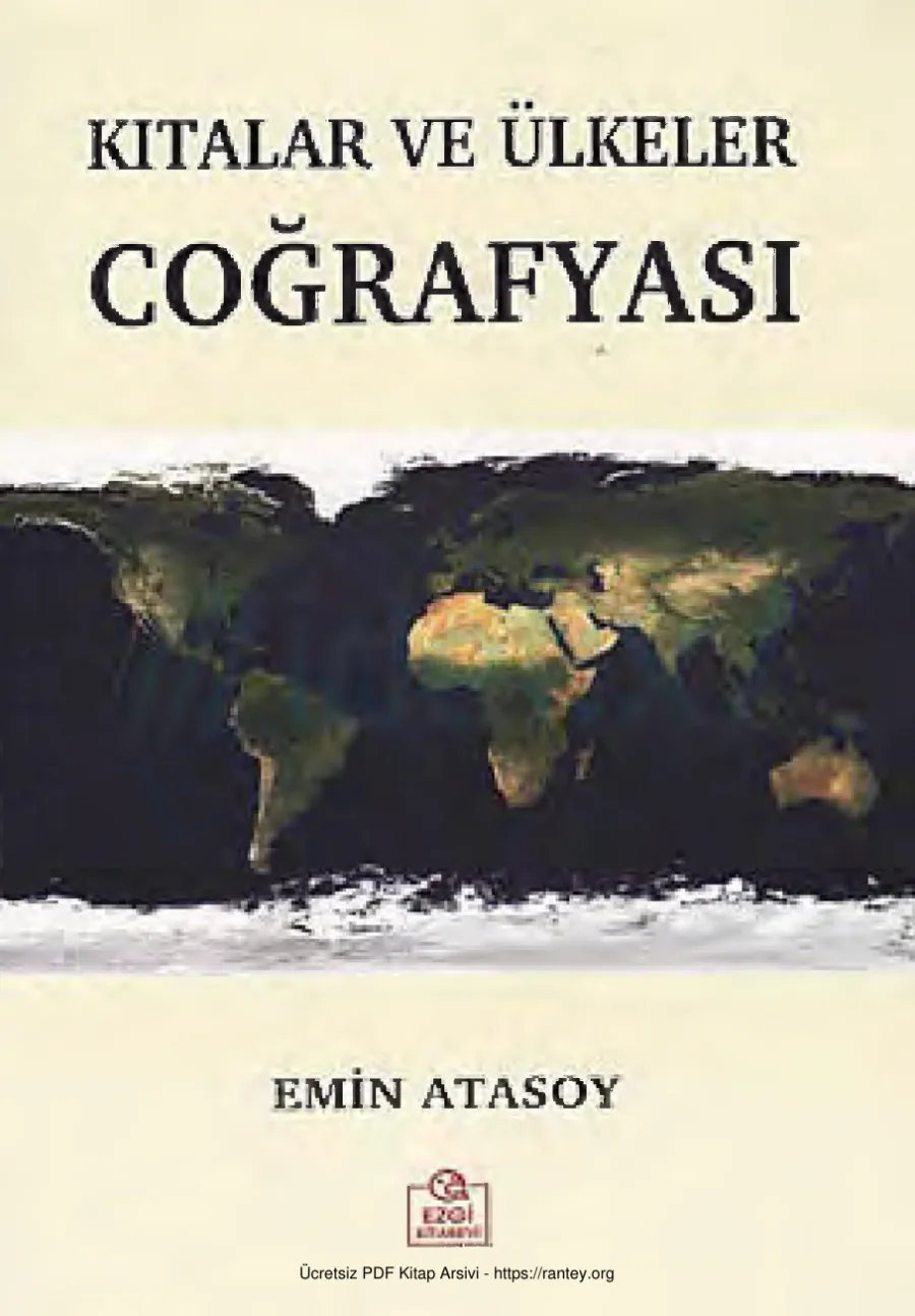 Kıtalar ve Ülkeler Coğrafyası Ezgi Kitabevi kapak görseli
