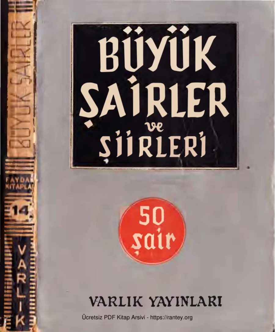 Kitaplar Büyük Şairler ve Şiirleri kapak görseli